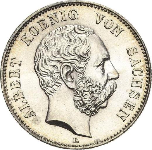 Obverse 2 Mark 1902 E "Saxony" - Silver Coin Value - Germany, German Empire