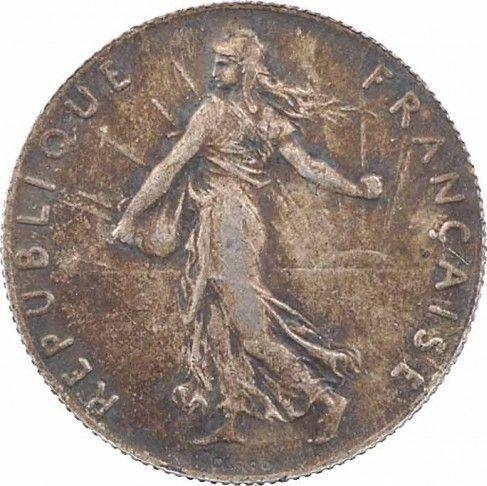 Аверс монеты - 50 сантимов 1899 года "Сеятель" - цена серебряной монеты - Франция, Третья республика