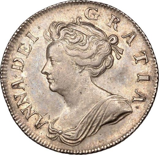 Avers 1 Schilling 1704 "Zweiter Porträttyp" - Silbermünze Wert - Großbritannien, Anne