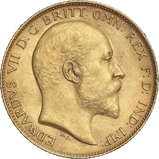 Obverse Half Sovereign 1904 - Gold Coin Value - United Kingdom, Edward VII