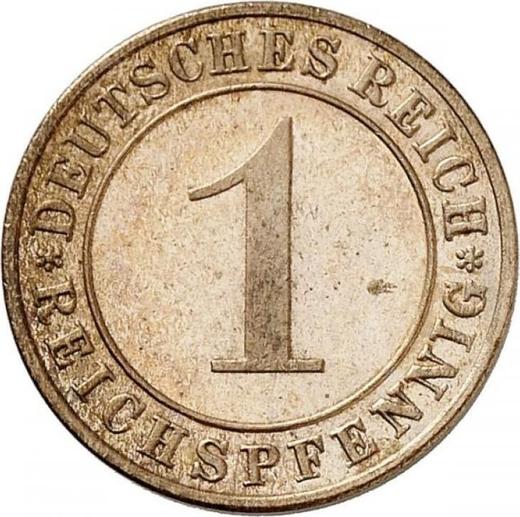 Obverse 1 Reichspfennig 1935 G -  Coin Value - Germany, Weimar Republic