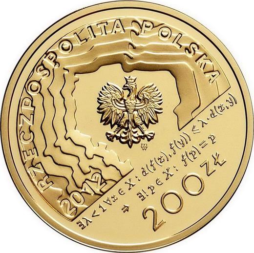 Avers 200 Zlotych 2012 MW RK "Stefan Banach" - Goldmünze Wert - Polen, III Republik Polen nach Stückelung