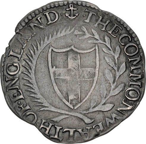 Obverse Shilling 1658 - Silver Coin Value - United Kingdom, Commonwealth