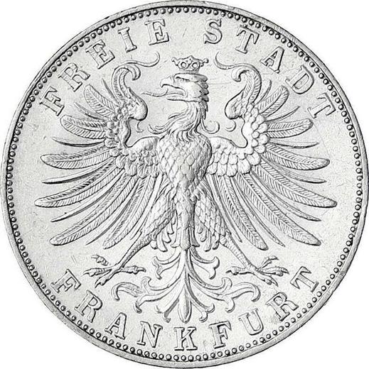 Obverse Gulden 1863 - Silver Coin Value - Frankfurt am Main, Free City