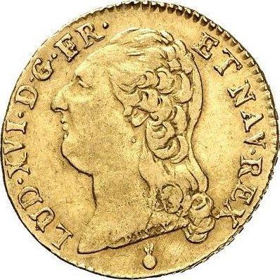 Anverso Louis d'Or 1788 AA - valor de la moneda de oro - Francia, Luis XVI