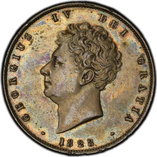 Obverse Halfcrown 1828 - Silver Coin Value - United Kingdom, George IV