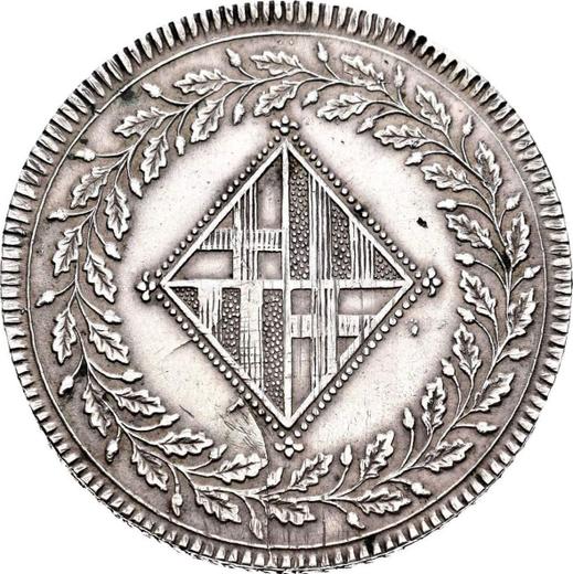 Avers 5 Pesetas 1809 - Silbermünze Wert - Spanien, Joseph Bonaparte