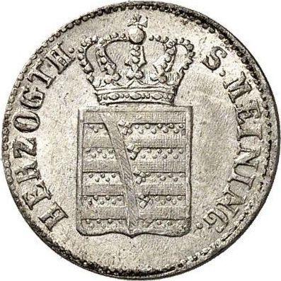 Obverse Kreuzer 1839 - Silver Coin Value - Saxe-Meiningen, Bernhard II