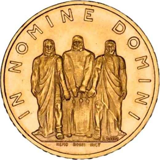 Obverse 50 Francs 1955 B - Gold Coin Value - Switzerland, Confederation