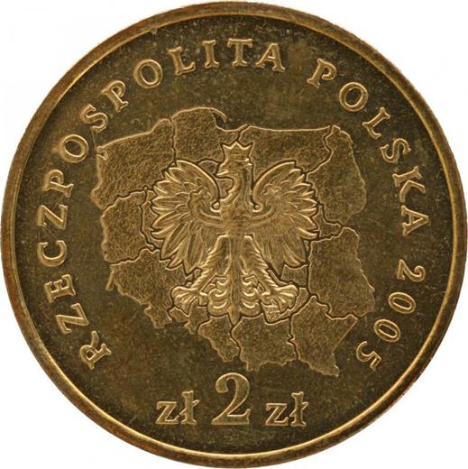 Obverse 2 Zlote 2005 "West Pomeranian Voivodeship" -  Coin Value - Poland, III Republic after denomination