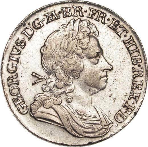 Obverse Shilling 1716 "First draped bust" - Silver Coin Value - United Kingdom, George I