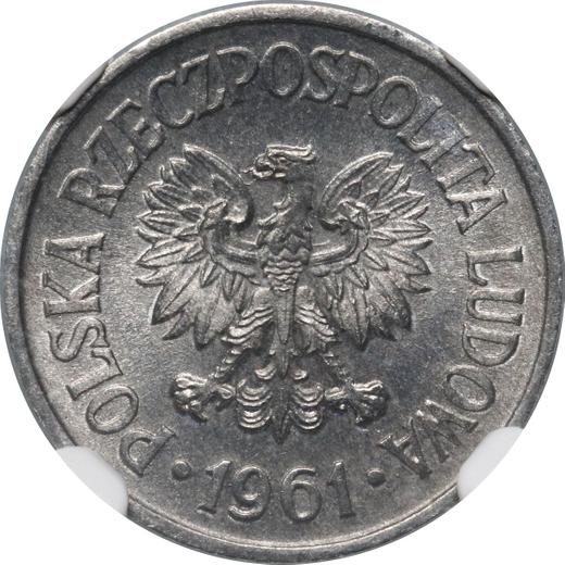 Obverse 10 Groszy 1961 - Coin Value - Poland, Peoples Republic
