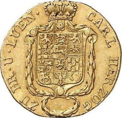 Obverse 2 1/2 Thaler 1828 CvC - Gold Coin Value - Brunswick-Wolfenbüttel, Charles II