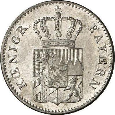 Avers 3 Kreuzer 1856 - Silbermünze Wert - Bayern, Maximilian II