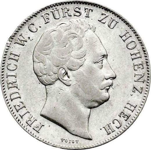 Obverse Goldgulden 1847 - Silver Coin Value - Hohenzollern-Hechingen, Constantine