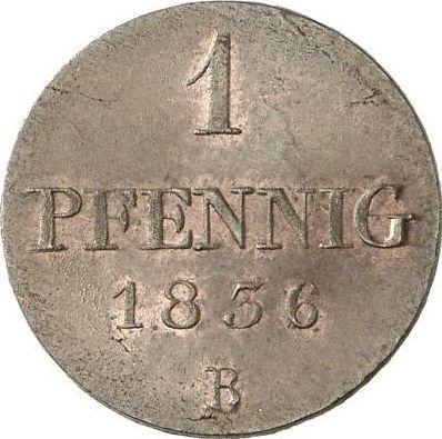 Reverse 1 Pfennig 1836 B -  Coin Value - Hanover, William IV