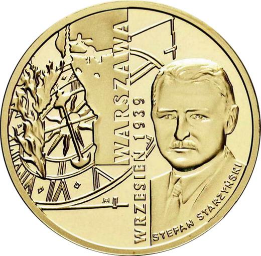 Reverse 200 Zlotych 2009 MW KK "Warsaw - September 1939" - Gold Coin Value - Poland, III Republic after denomination
