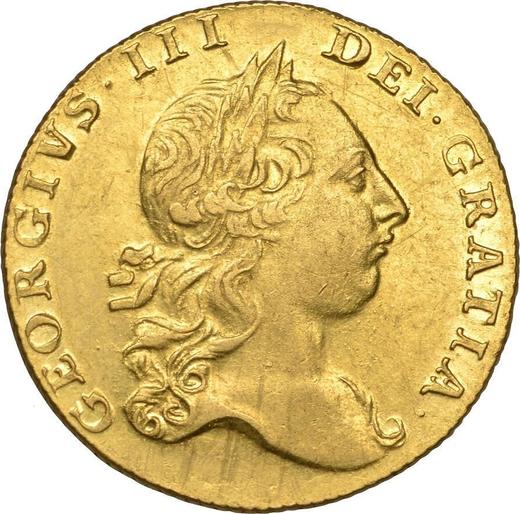 Obverse Guinea 1764 "Second laureate bust" - Gold Coin Value - United Kingdom, George III