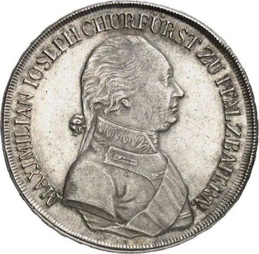 Avers Taler 1804 - Silbermünze Wert - Bayern, Maximilian I