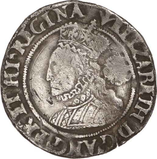 Obverse Sixpence 1563 "Third issues" Large portrait - Silver Coin Value - United Kingdom, Elizabeth I