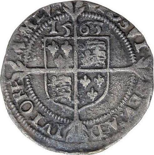Reverse Threepence 1563 "Third issues" - Silver Coin Value - United Kingdom, Elizabeth I