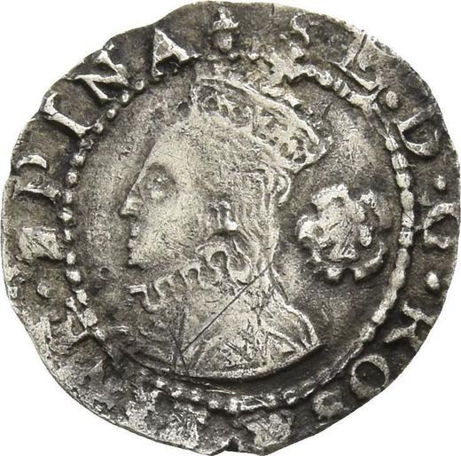 Obverse 3 Farthings 1573 - Silver Coin Value - United Kingdom, Elizabeth I