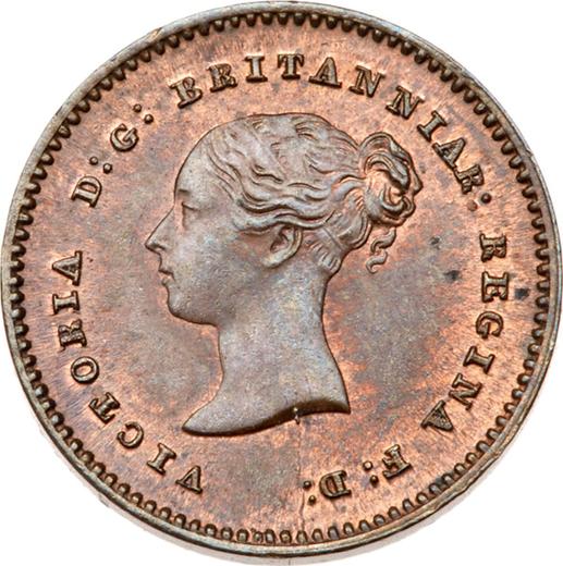 Obverse Quarter Farthing 1852 -  Coin Value - United Kingdom, Victoria