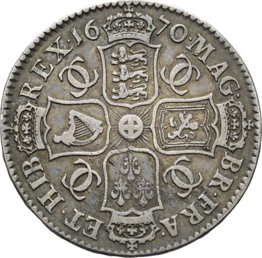 Reverse Halfcrown 1670 "Third laureate bust" - Silver Coin Value - United Kingdom, Charles II