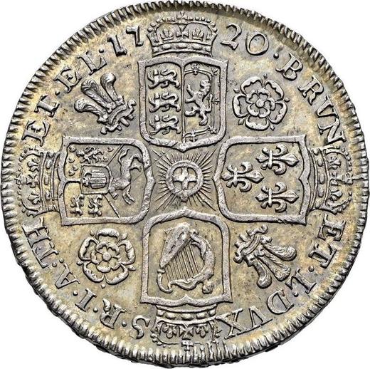Reverse Halfcrown 1720 - Silver Coin Value - United Kingdom, George I