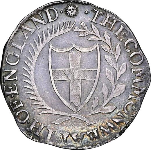 Obverse Shilling 1656 - Silver Coin Value - United Kingdom, Commonwealth