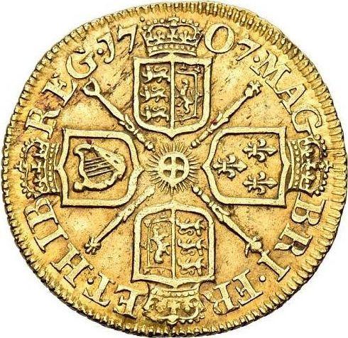 Reverse Half Guinea 1707 "Post Union" - Gold Coin Value - United Kingdom, Anne
