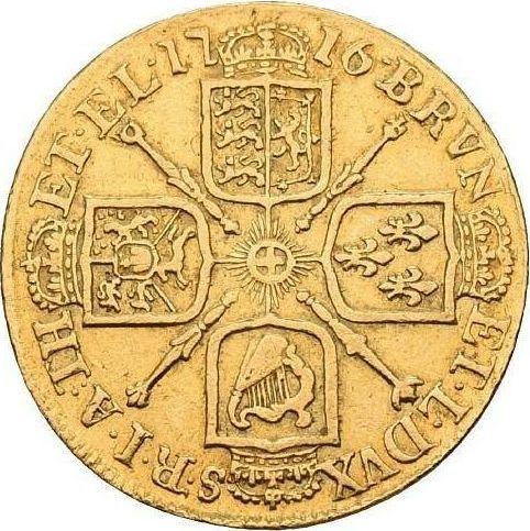 Reverse Guinea 1716 "Third laureate bust" - Gold Coin Value - United Kingdom, George I