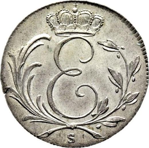 Anverso 6 Kreuzers 1822 S H.S.C.S. - valor de la moneda de plata - Sajonia-Coburgo-Saalfeld, Ernesto I