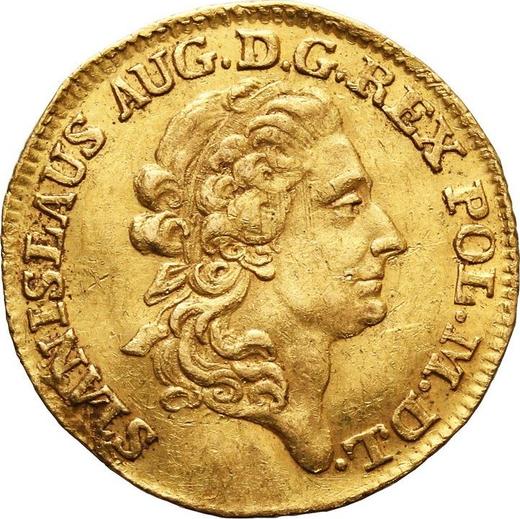 Obverse Ducat 1780 EB - Gold Coin Value - Poland, Stanislaus II Augustus
