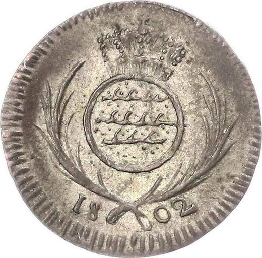 Reverse 3 Kreuzer 1802 - Silver Coin Value - Württemberg, Frederick I