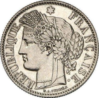 Obverse 2 Francs 1889 A "With Motto" - Silver Coin Value - France, Third Republic