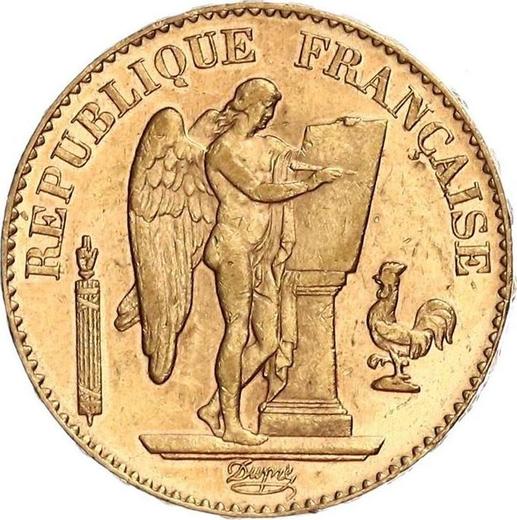 Obverse 20 Francs 1897 A "Type 1871-1898" - Gold Coin Value - France, Third Republic