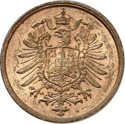 Rewers monety - 2 fenigi 1875 H "Typ 1873-1877" - cena monety - Niemcy, Cesarstwo Niemieckie