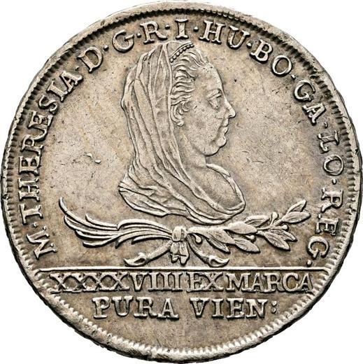 Obverse 30 Kreuzer 1777 IC FA "For Galicia" - Silver Coin Value - Poland, Austrian protectorate