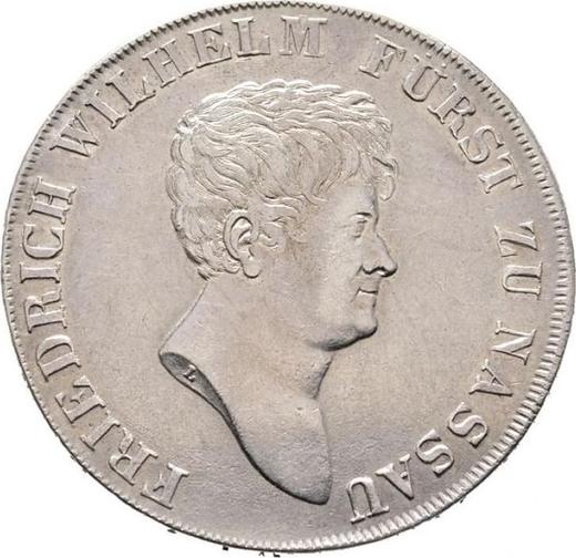 Avers Taler 1812 CT L "Typ 1809-1815" Randschrift - Silbermünze Wert - Nassau, Friedrich Wilhelm