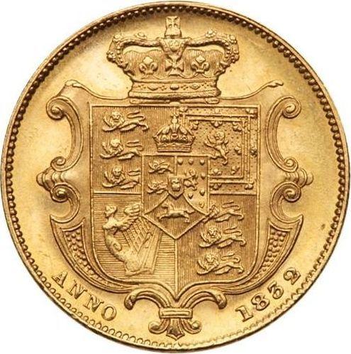 Reverse Sovereign 1832 WW - Gold Coin Value - United Kingdom, William IV
