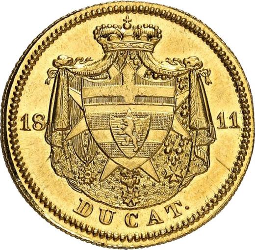 Reverse 2 Ducat 1811 - Gold Coin Value - Isenburg, Karl Friedrich Ludwig Moritz