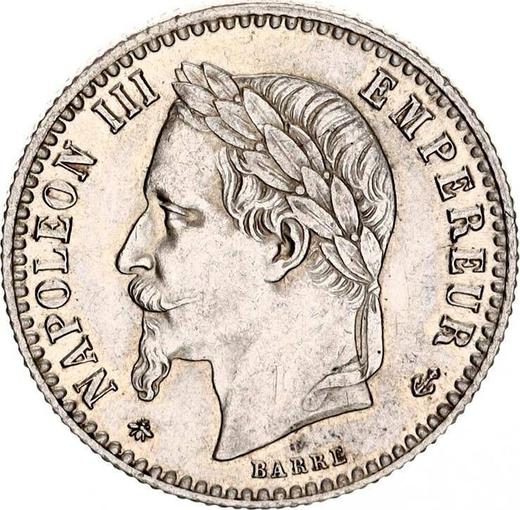 Obverse 50 Centimes 1867 A "Type 1864-1869" - Silver Coin Value - France, Napoleon III