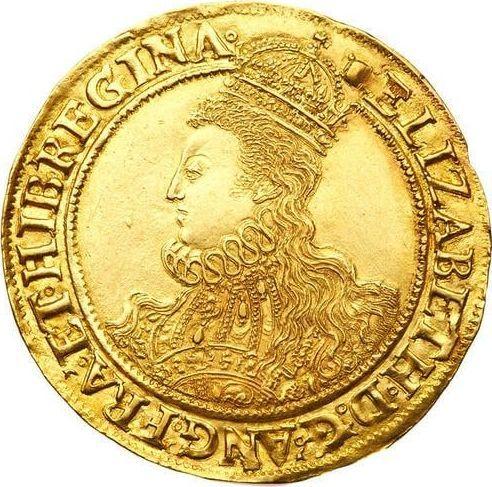 Anverso 1 libra Sin fecha (1583-1603) - valor de la moneda de oro - Gran Bretaña, Isabel I