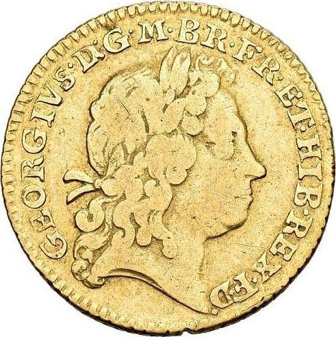 Obverse Half Guinea 1720 "First laureated bust" - Gold Coin Value - United Kingdom, George I