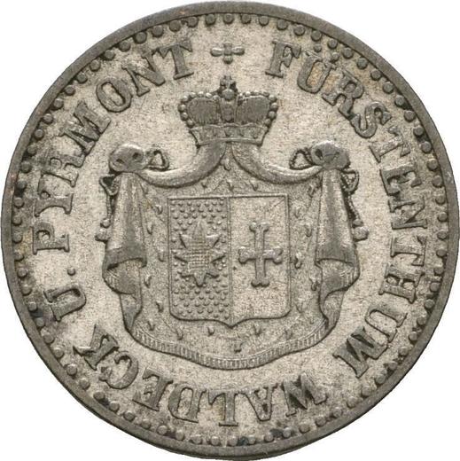 Obverse Silber Groschen 1855 A - Silver Coin Value - Waldeck-Pyrmont, George Victor