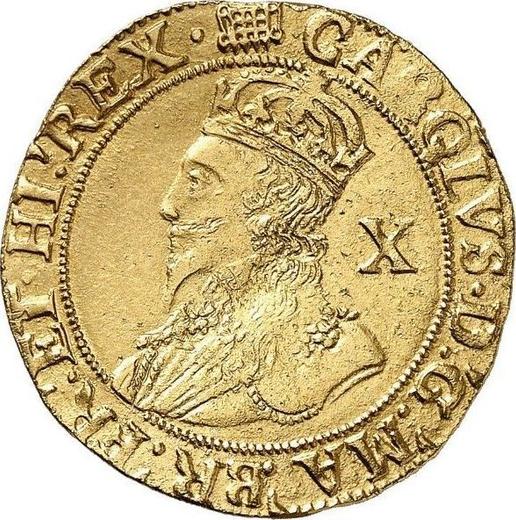 Obverse Double crown no date (1625-1642) "Fourth bust" - Gold Coin Value - United Kingdom, Charles I