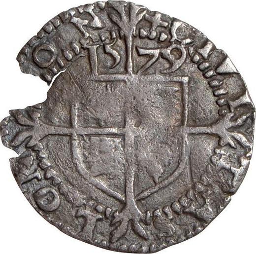 Reverse 3 Farthings 1579 - Silver Coin Value - United Kingdom, Elizabeth I