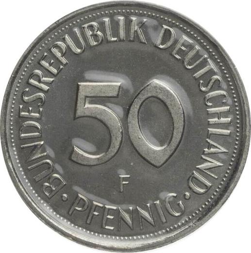 Obverse 50 Pfennig 2000 F -  Coin Value - Germany, FRG
