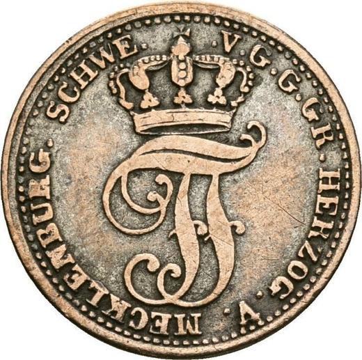 Obverse 1/48 Thaler 1848 F.N. - Silver Coin Value - Mecklenburg-Schwerin, Frederick Francis II